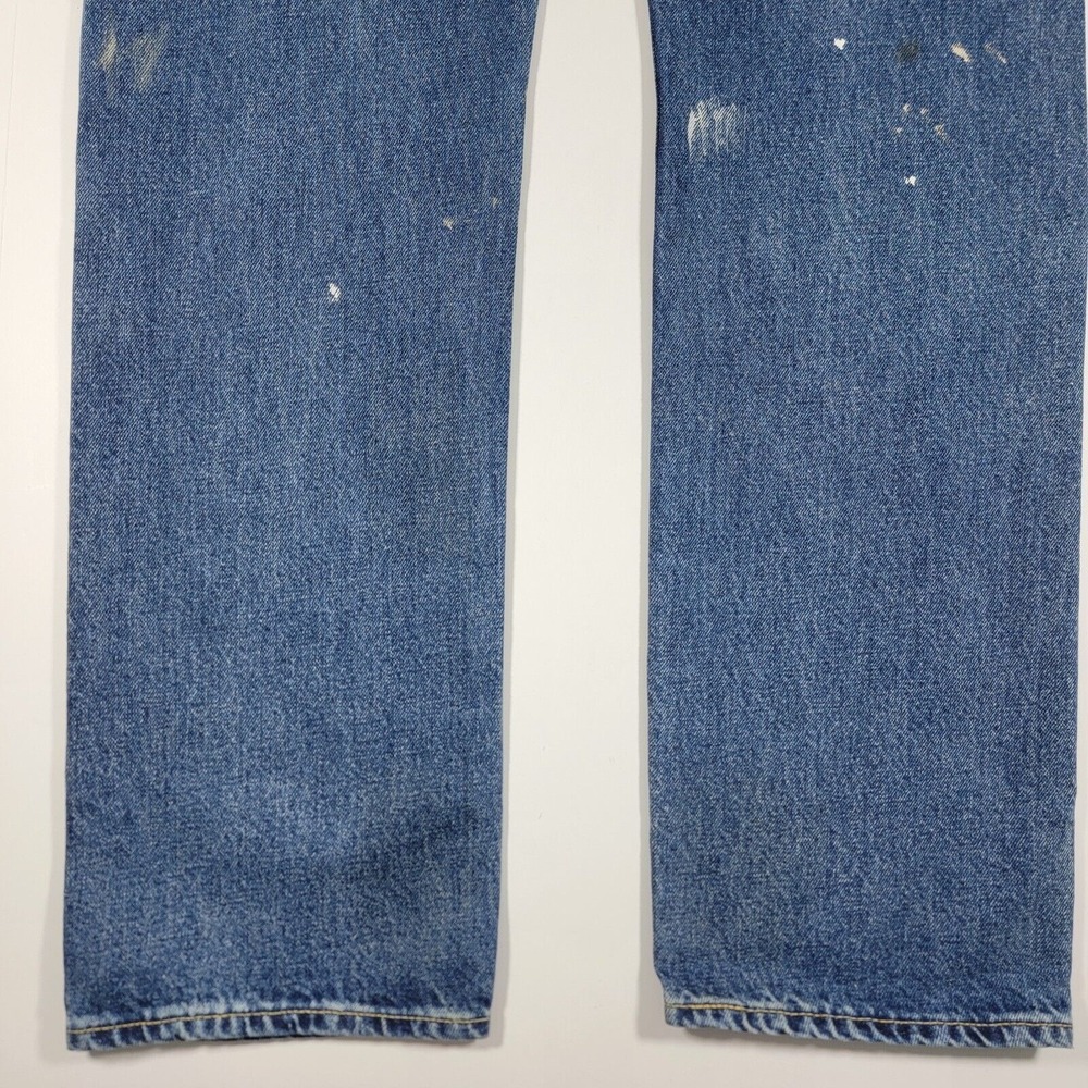 Levi's Lot 551z Men's Denim Blue Jeans AUTHENTIC STRAIGHT FIT Size 30x34‎ - Picture 16 of 16